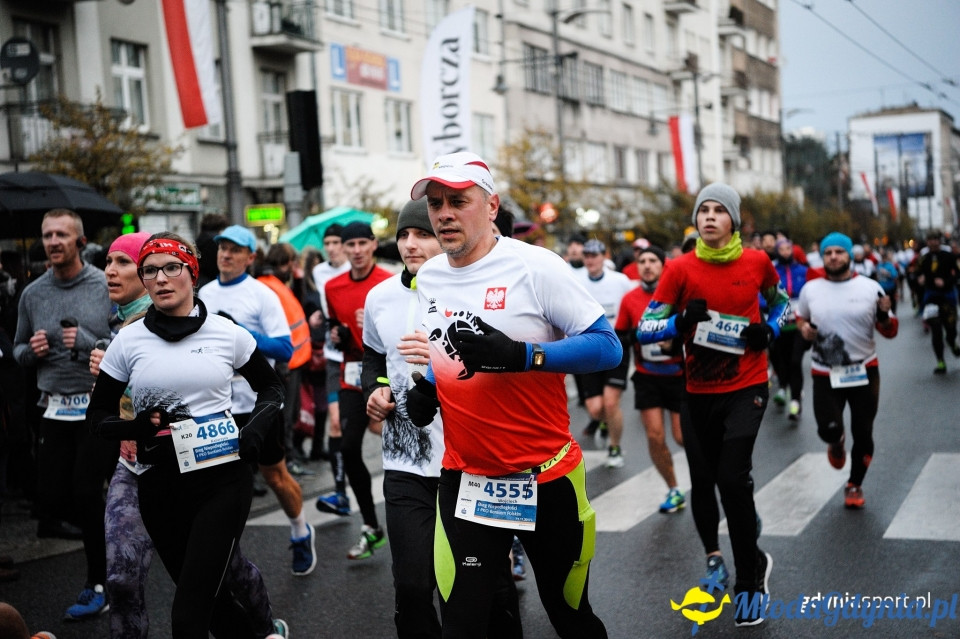 Bieg główny - Bieg Niepodległości z PKO Bankiem Polskim 2017 (II)