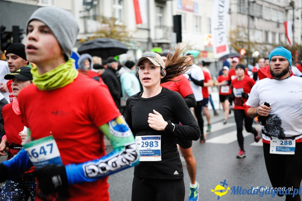 Bieg główny - Bieg Niepodległości z PKO Bankiem Polskim 2017 (II)