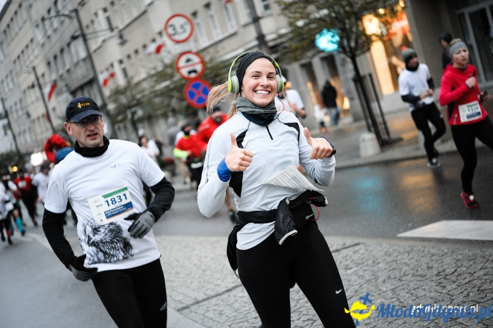 Bieg główny - Bieg Niepodległości z PKO Bankiem Polskim 2017 (II)