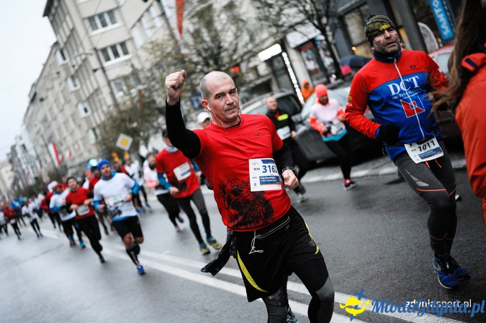 Bieg główny - Bieg Niepodległości z PKO Bankiem Polskim 2017 (II)