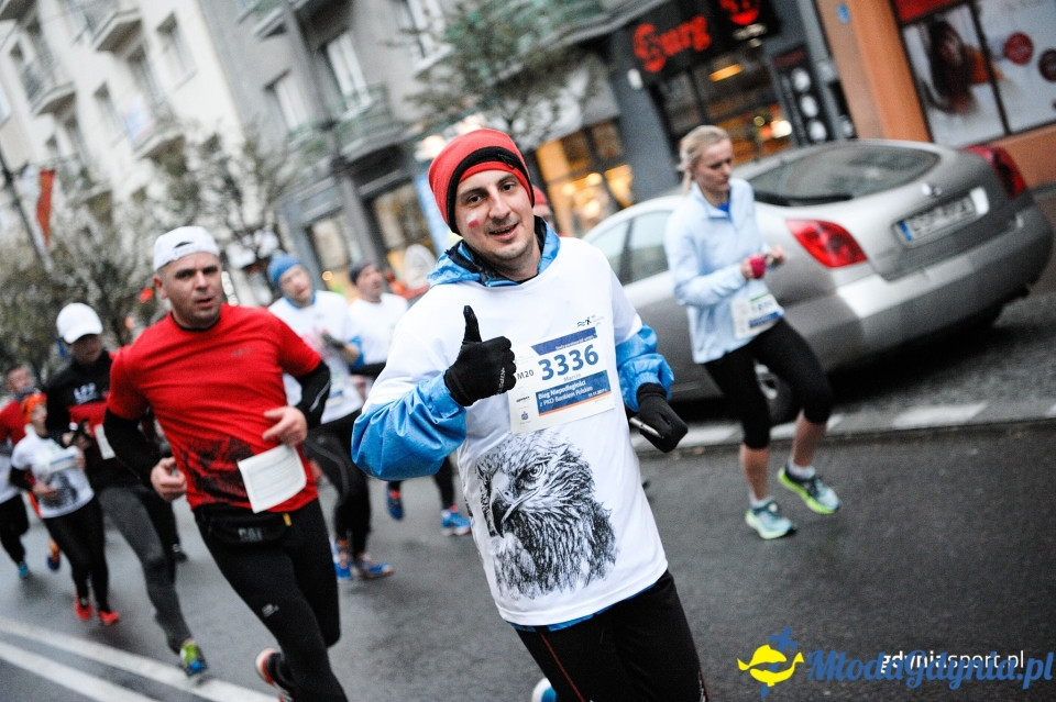 Bieg główny - Bieg Niepodległości z PKO Bankiem Polskim 2017 (II)