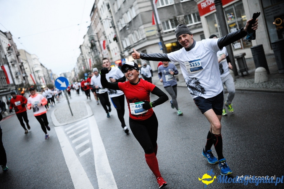 Bieg główny - Bieg Niepodległości z PKO Bankiem Polskim 2017 (II)