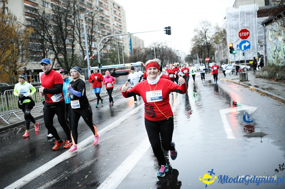 Bieg główny - Bieg Niepodległości z PKO Bankiem Polskim 2017 (II)