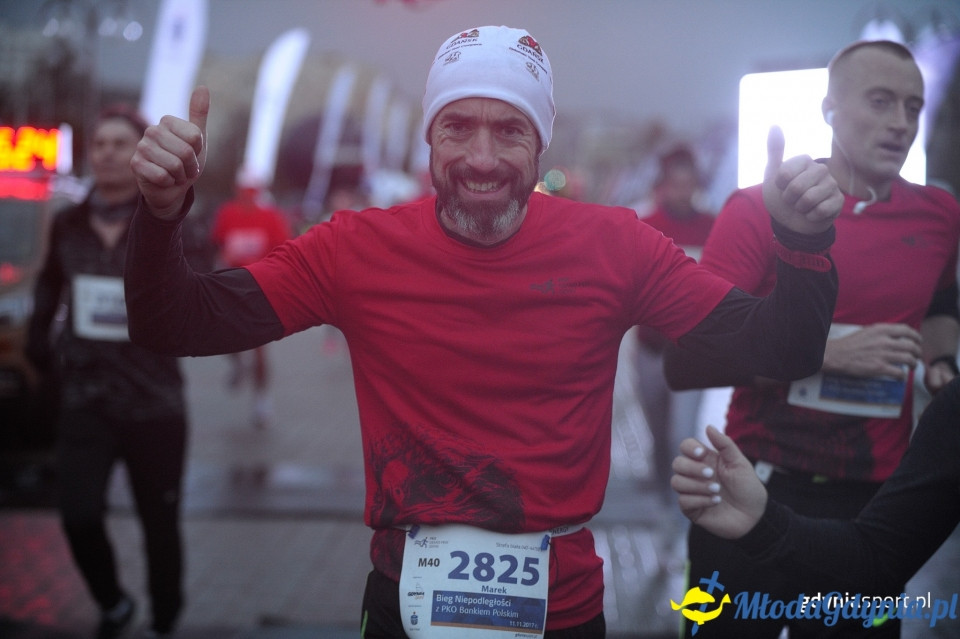 Bieg główny - Bieg Niepodległości z PKO Bankiem Polskim 2017 (II)