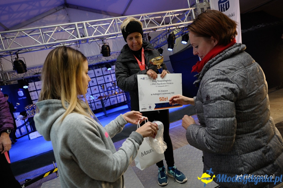 Bieg główny - Bieg Niepodległości z PKO Bankiem Polskim 2017 (II)