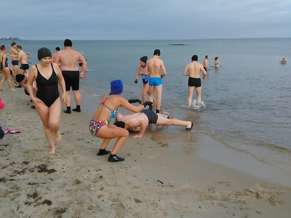 UKS Lider Dębogórze morsuje w Mechelinkach