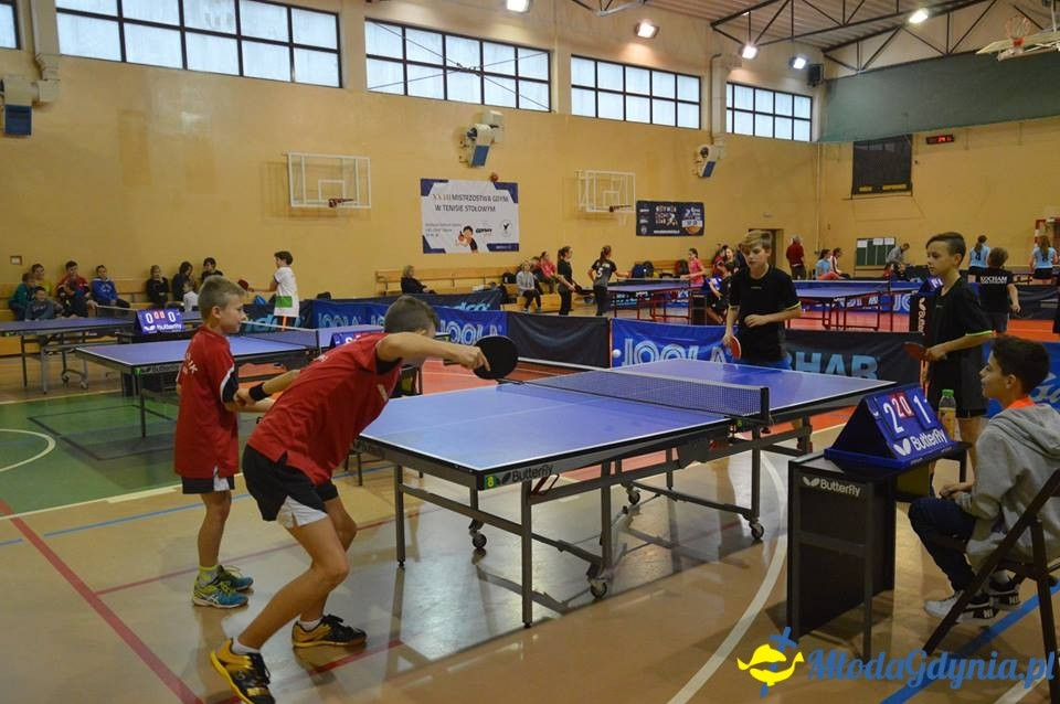 Szkolny Finał Mistrzostw Gdyni w Drużynowym Tenisie Stołowym 2017 - Potrójny sukces SP 28
