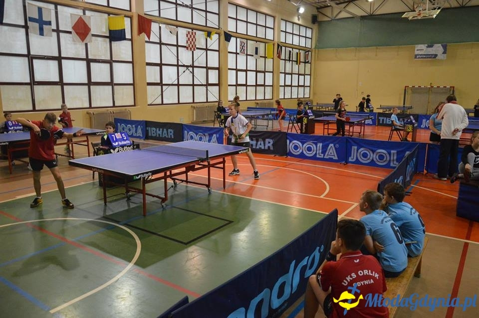 Szkolny Finał Mistrzostw Gdyni w Drużynowym Tenisie Stołowym 2017 - Potrójny sukces SP 28