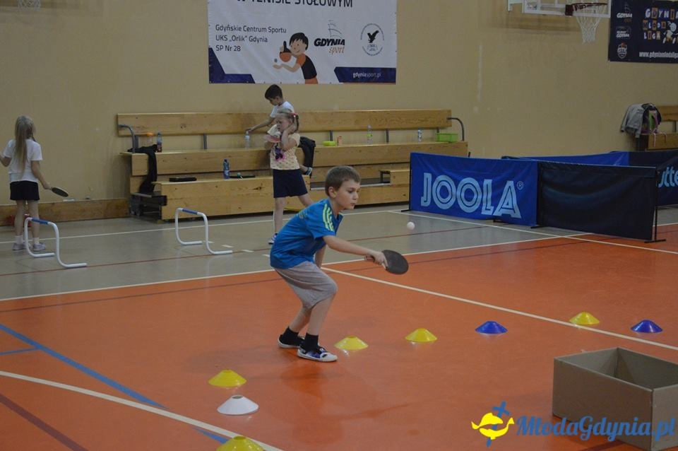 SP 28 - trening tenisa stołowek - I klasa