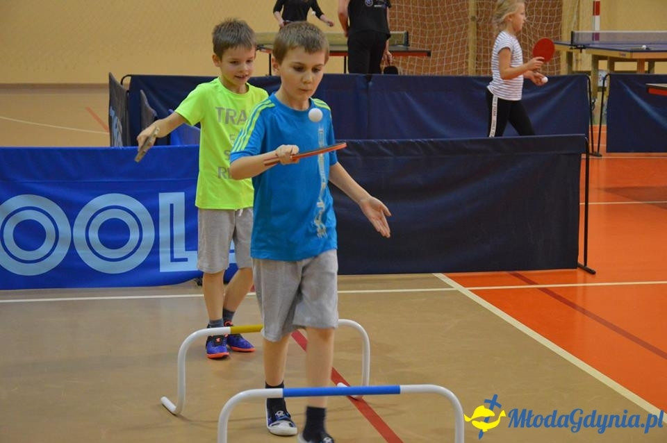 SP 28 - trening tenisa stołowek - I klasa