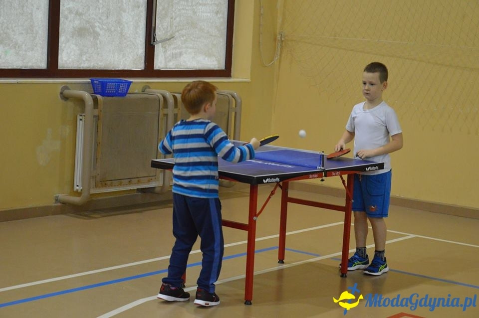 SP 28 - trening tenisa stołowek - I klasa