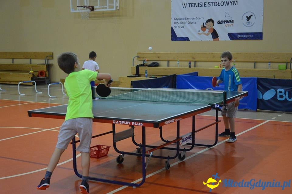 SP 28 - trening tenisa stołowek - I klasa
