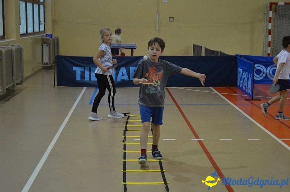 SP 28 - trening tenisa stołowek - I klasa