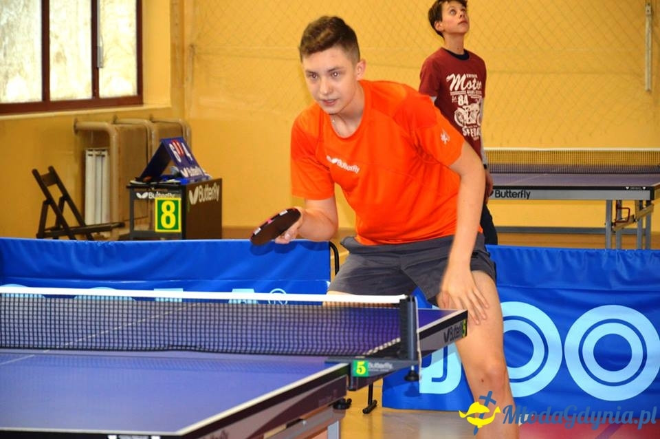 Rejonowe mistrzostwa Gdyni Szkół Podstawowych i Gimnazjalnych w Tenisie Stołowym 2017