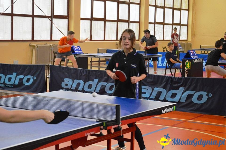 Rejonowe mistrzostwa Gdyni Szkół Podstawowych i Gimnazjalnych w Tenisie Stołowym 2017