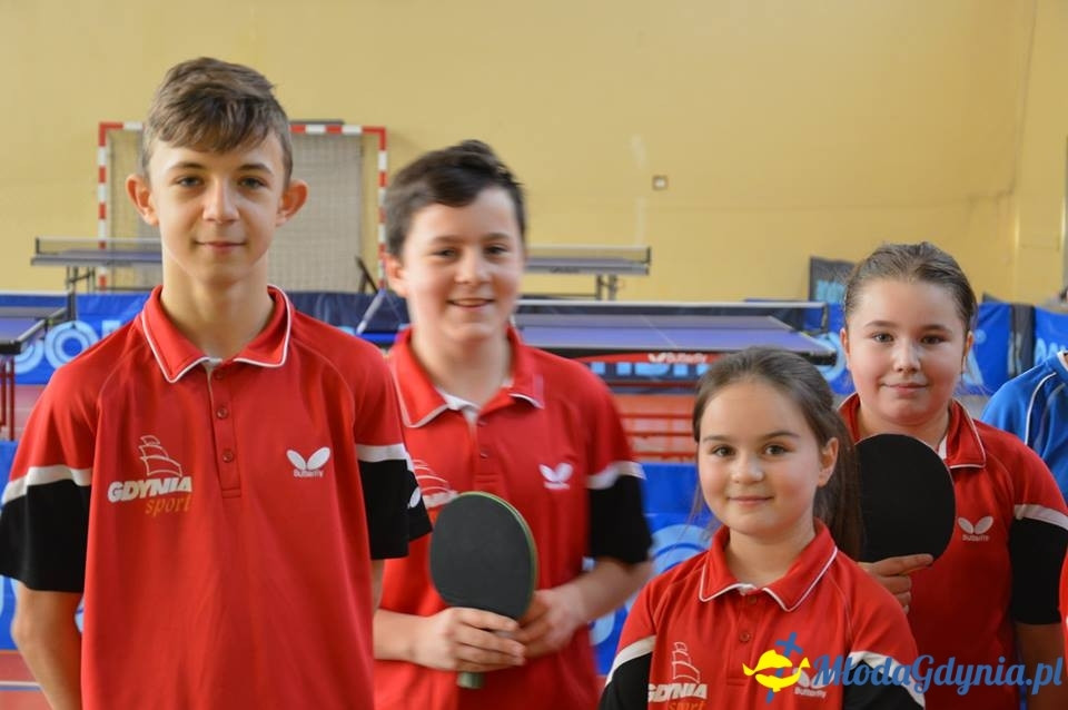 Rejonowe mistrzostwa Gdyni Szkół Podstawowych i Gimnazjalnych w Tenisie Stołowym 2017
