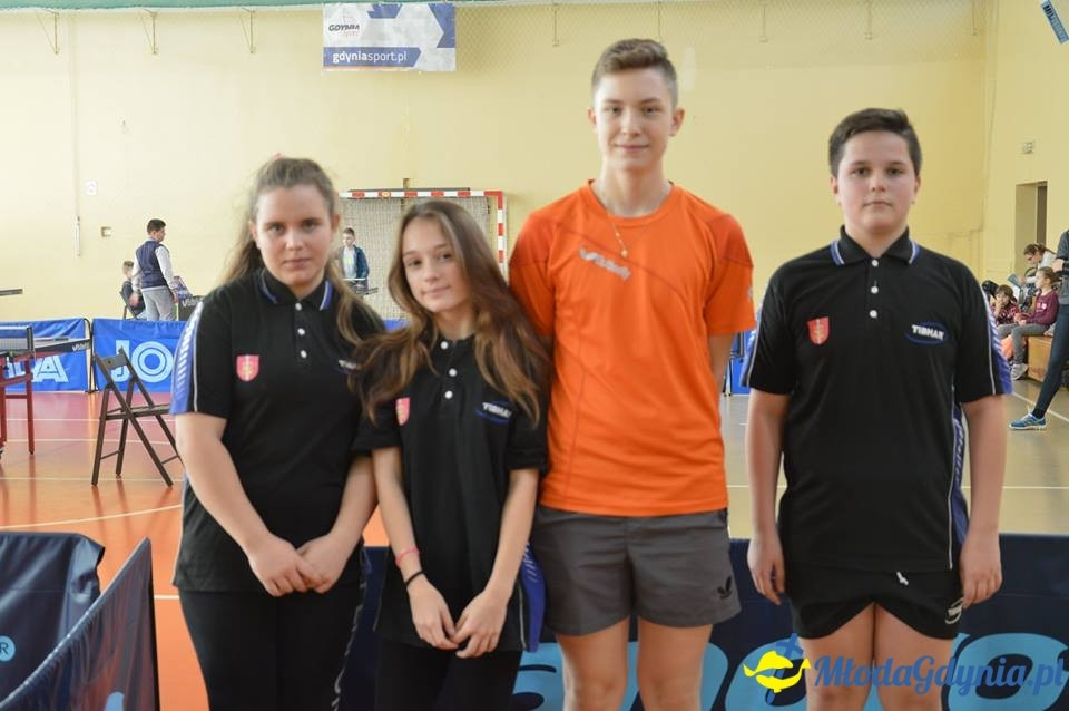 Rejonowe mistrzostwa Gdyni Szkół Podstawowych i Gimnazjalnych w Tenisie Stołowym 2017