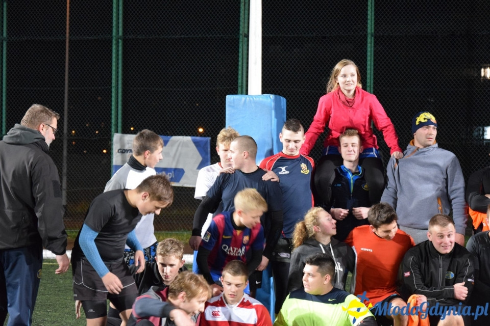 Trening z Arka Gdynia Rugby - Odważni Wygrywają 15.11.2017