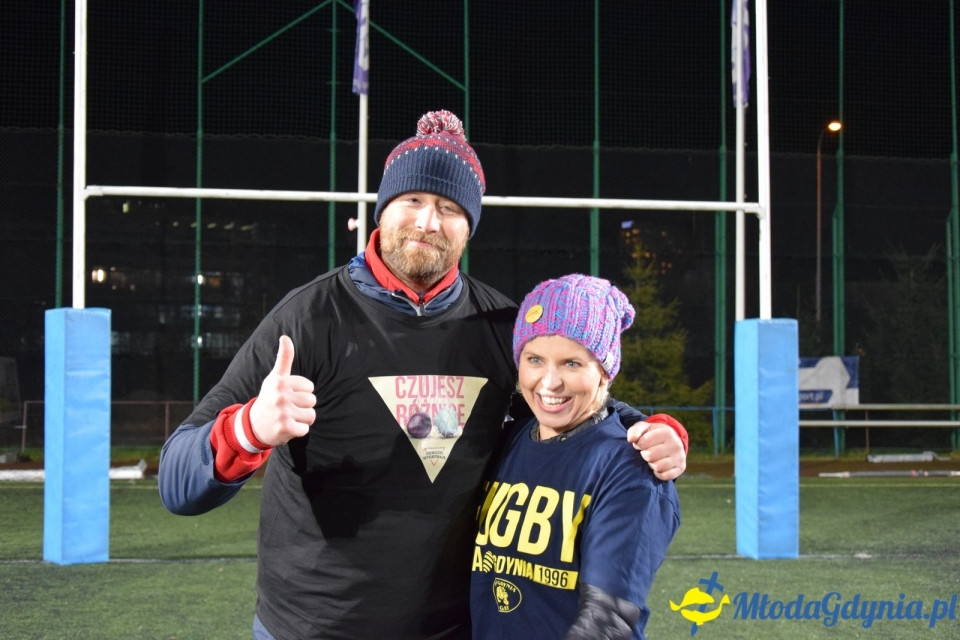 Trening z Arka Gdynia Rugby - Odważni Wygrywają 15.11.2017