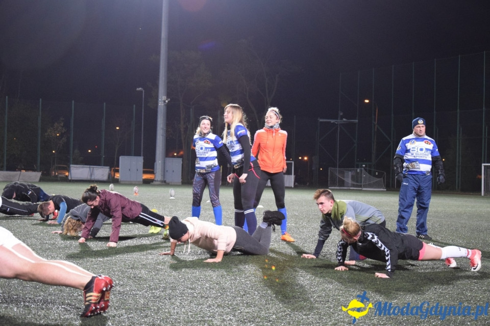 Trening z Arka Gdynia Rugby - Odważni Wygrywają 15.11.2017
