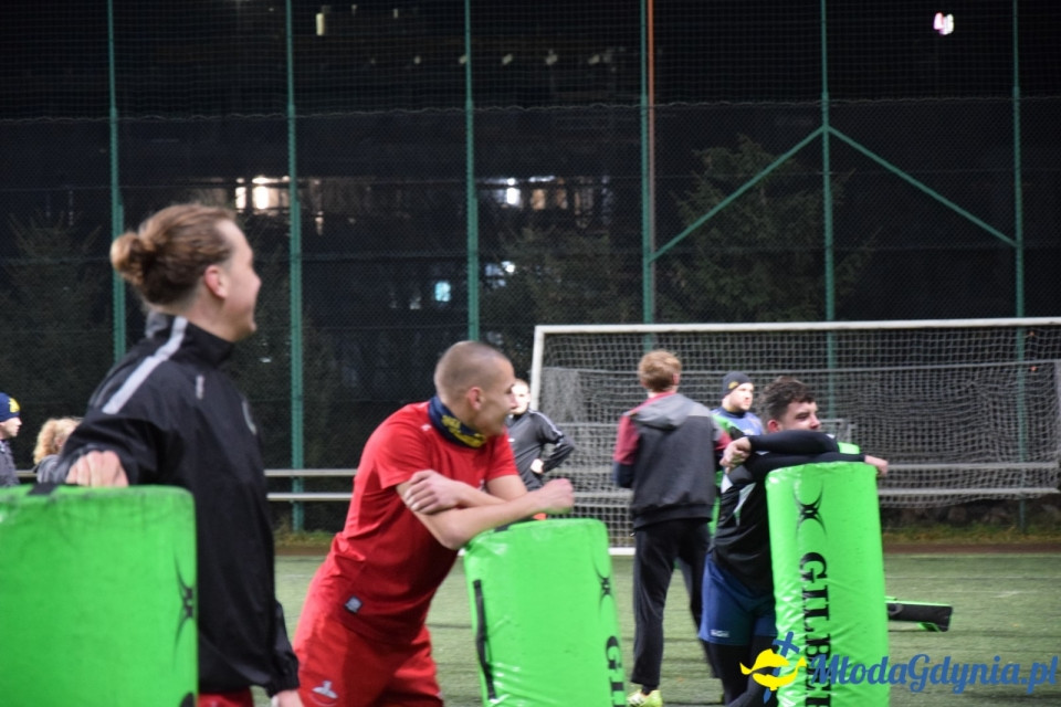 Trening z Arka Gdynia Rugby - Odważni Wygrywają 15.11.2017