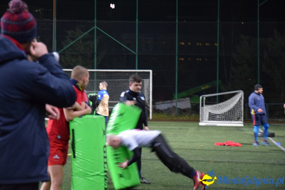 Trening z Arka Gdynia Rugby - Odważni Wygrywają 15.11.2017