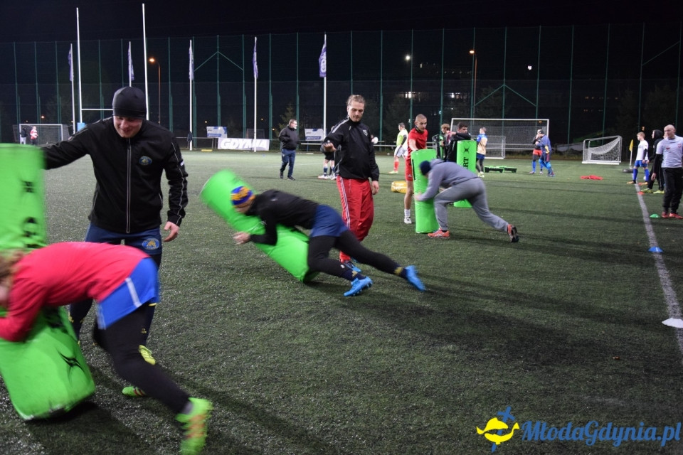 Trening z Arka Gdynia Rugby - Odważni Wygrywają 15.11.2017