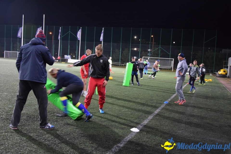 Trening z Arka Gdynia Rugby - Odważni Wygrywają 15.11.2017