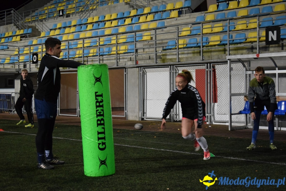 Trening z Arka Gdynia Rugby - Odważni Wygrywają 15.11.2017