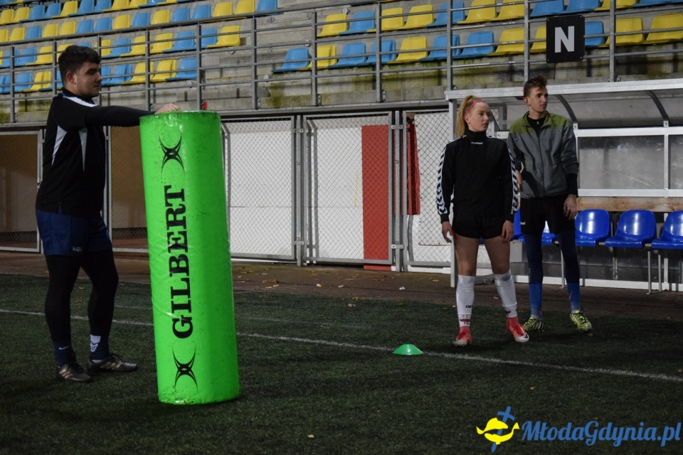 Trening z Arka Gdynia Rugby - Odważni Wygrywają 15.11.2017