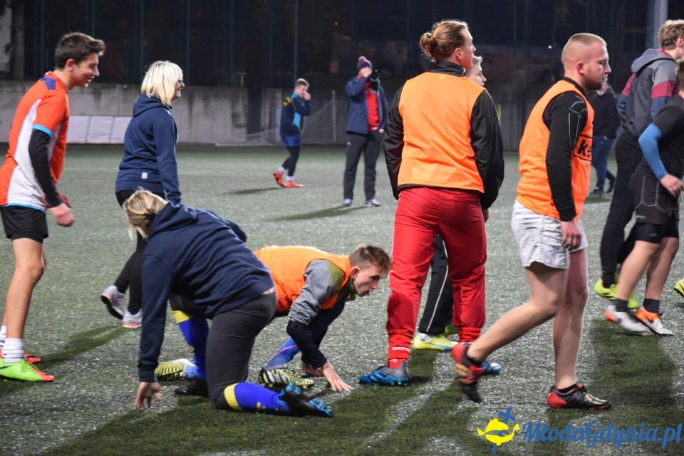 Trening z Arka Gdynia Rugby - Odważni Wygrywają 15.11.2017