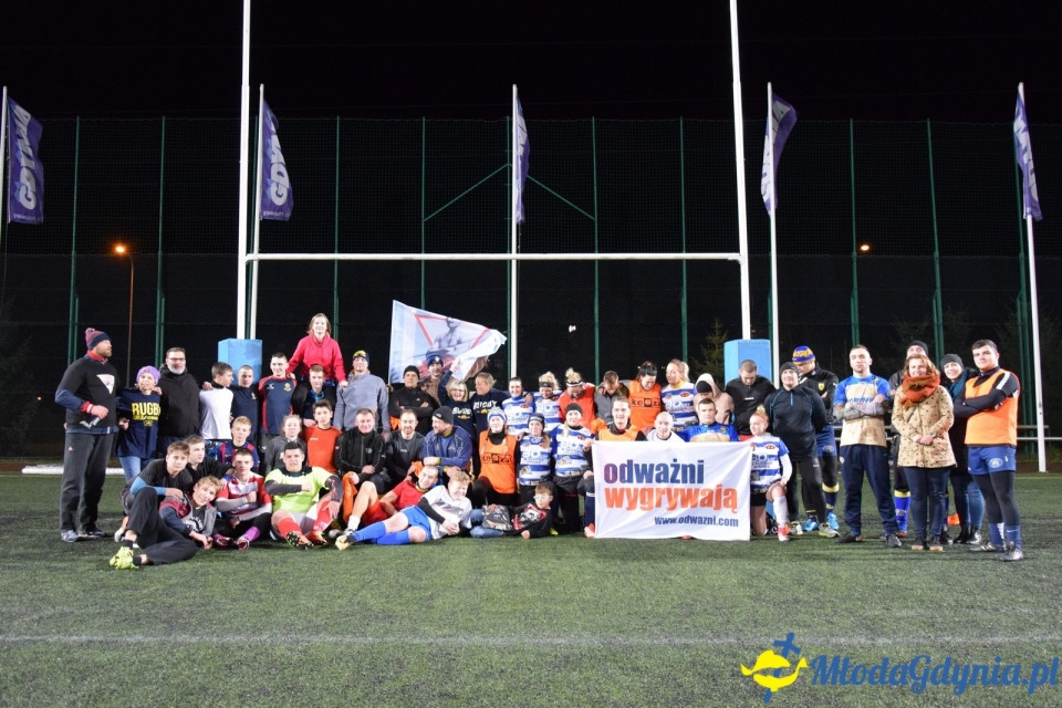 Trening z Arka Gdynia Rugby - Odważni Wygrywają 15.11.2017