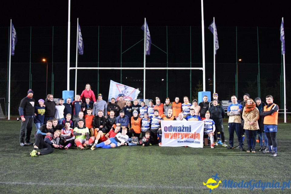Trening z Arka Gdynia Rugby - Odważni Wygrywają 15.11.2017