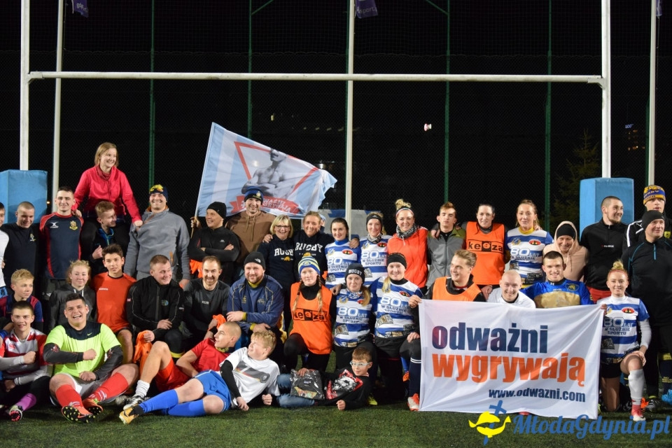 Trening z Arka Gdynia Rugby - Odważni Wygrywają 15.11.2017