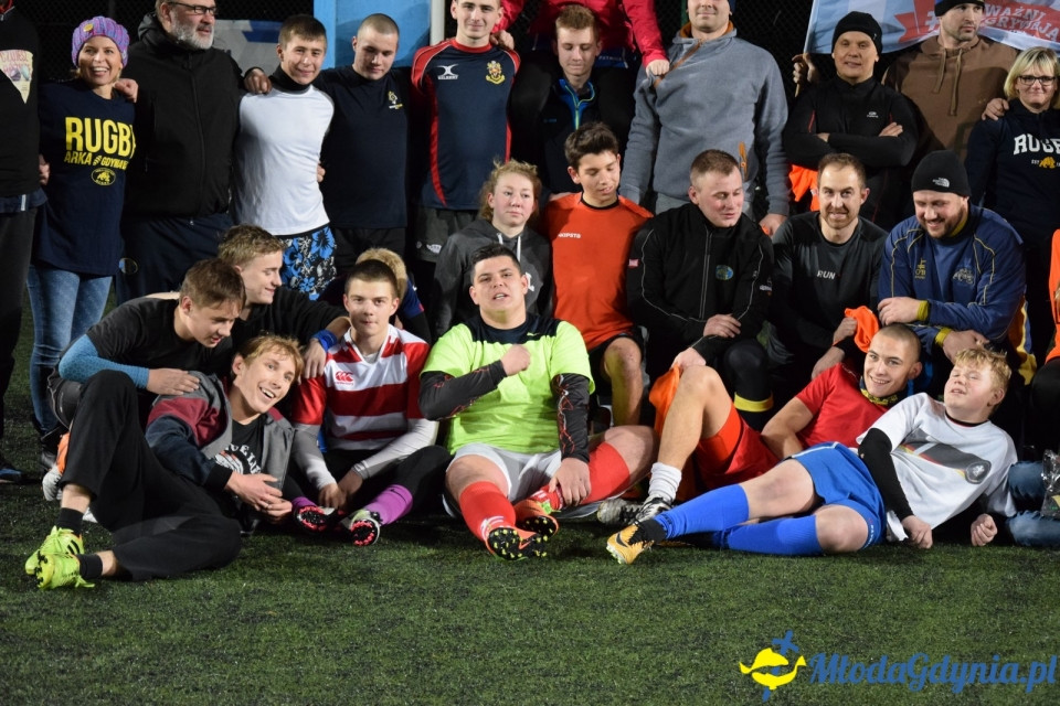 Trening z Arka Gdynia Rugby - Odważni Wygrywają 15.11.2017