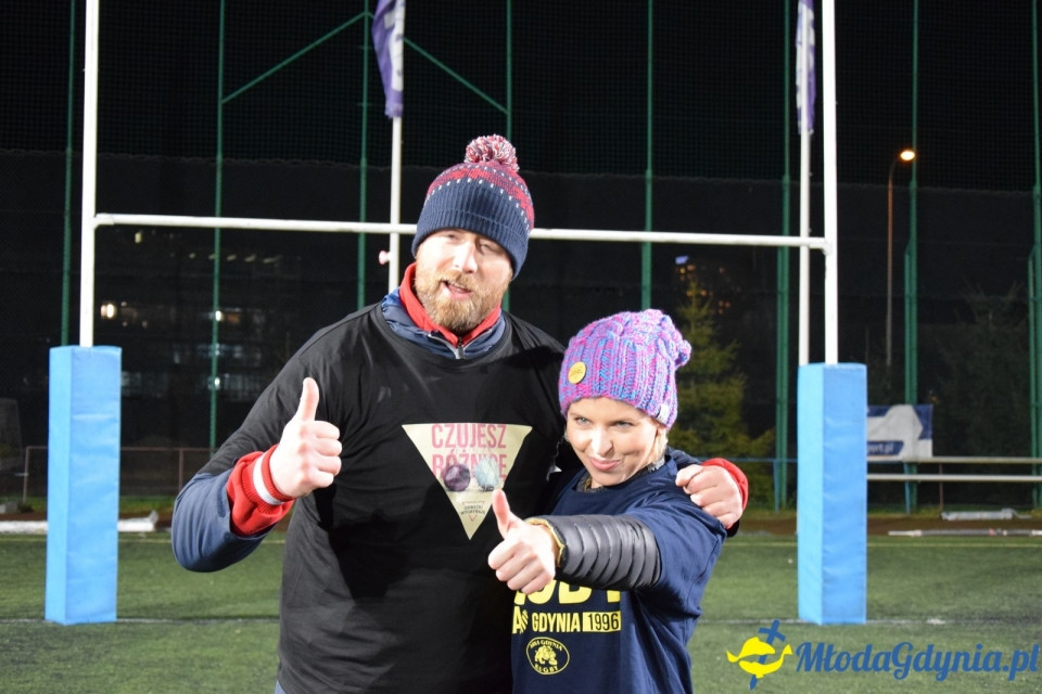 Trening z Arka Gdynia Rugby - Odważni Wygrywają 15.11.2017