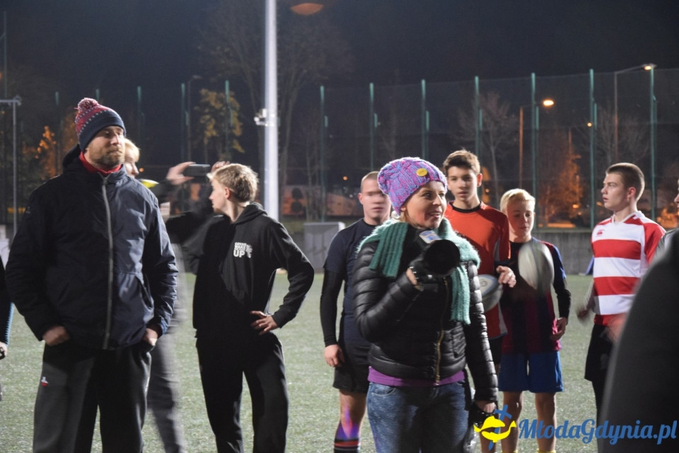 Trening z Arka Gdynia Rugby - Odważni Wygrywają 15.11.2017