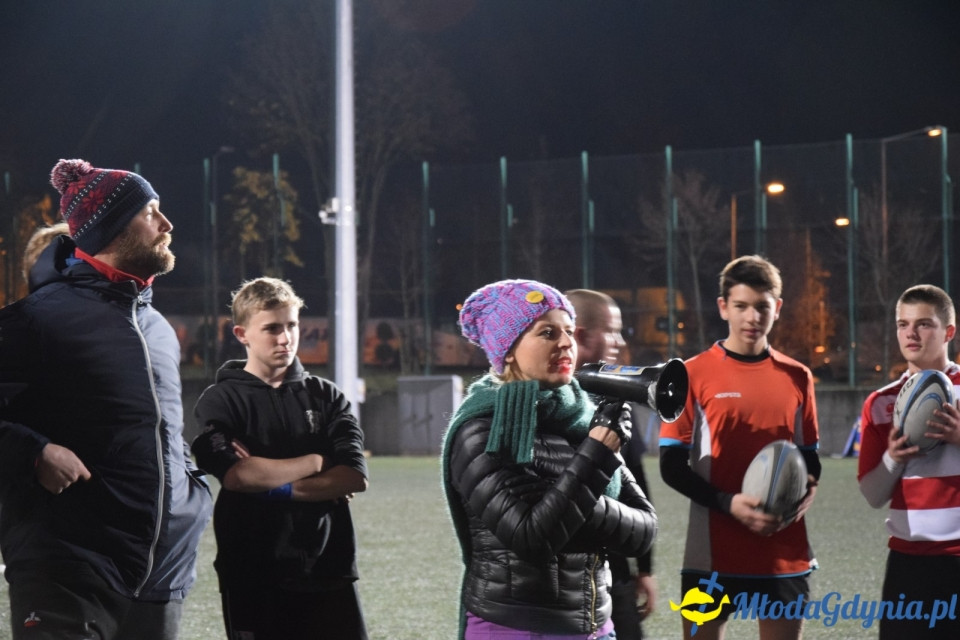 Trening z Arka Gdynia Rugby - Odważni Wygrywają 15.11.2017