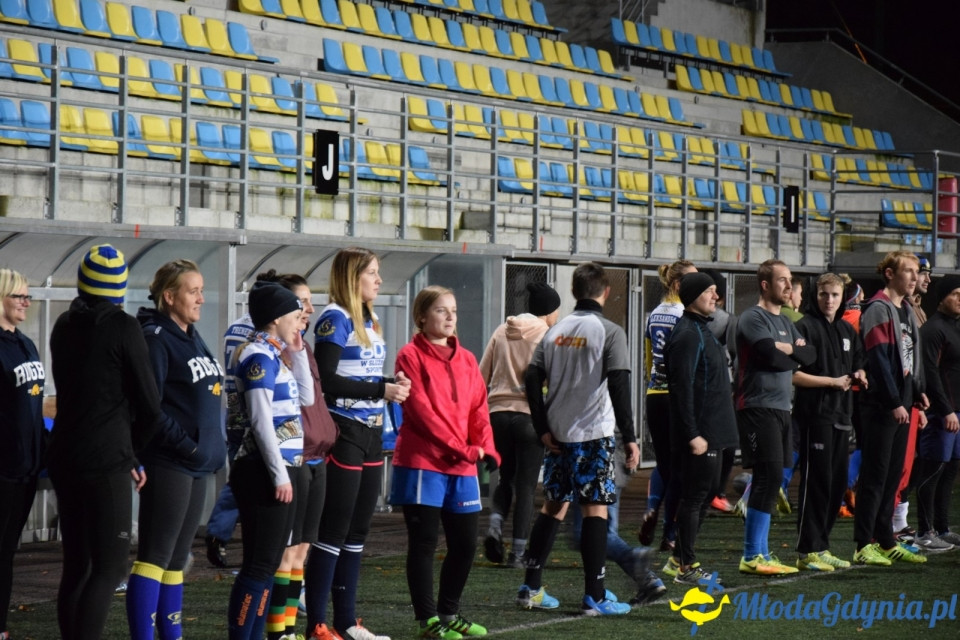 Trening z Arka Gdynia Rugby - Odważni Wygrywają 15.11.2017