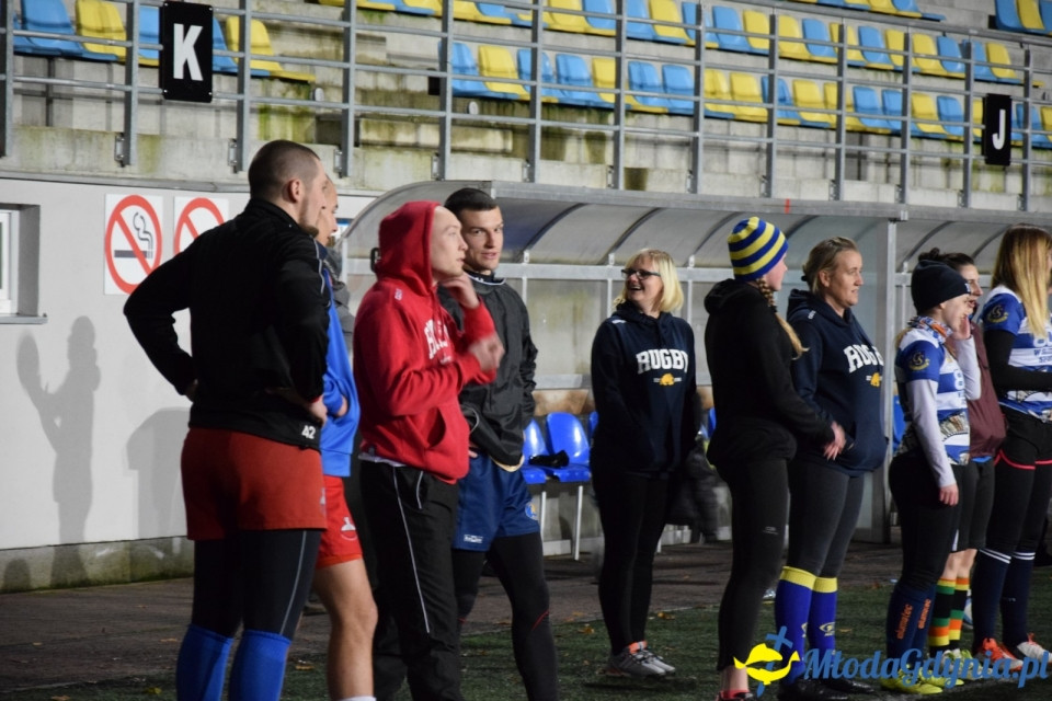 Trening z Arka Gdynia Rugby - Odważni Wygrywają 15.11.2017