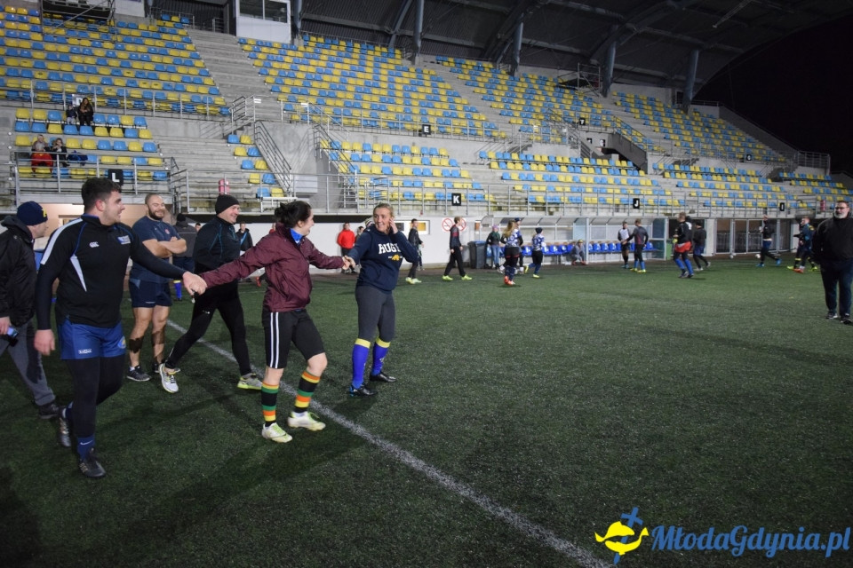 Trening z Arka Gdynia Rugby - Odważni Wygrywają 15.11.2017