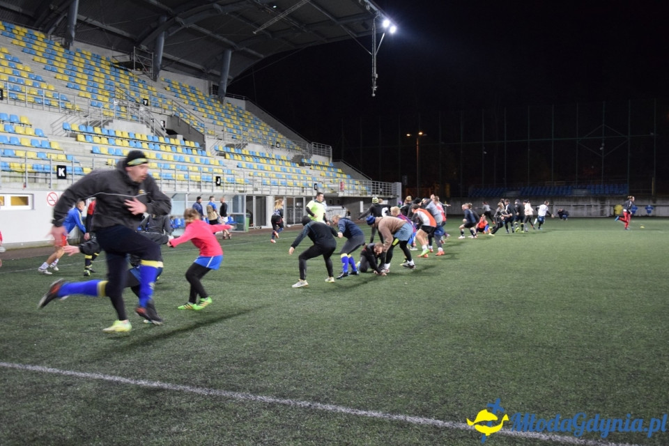 Trening z Arka Gdynia Rugby - Odważni Wygrywają 15.11.2017