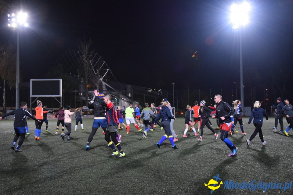 Trening z Arka Gdynia Rugby - Odważni Wygrywają 15.11.2017