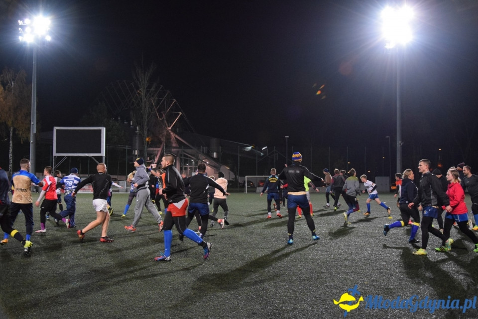 Trening z Arka Gdynia Rugby - Odważni Wygrywają 15.11.2017