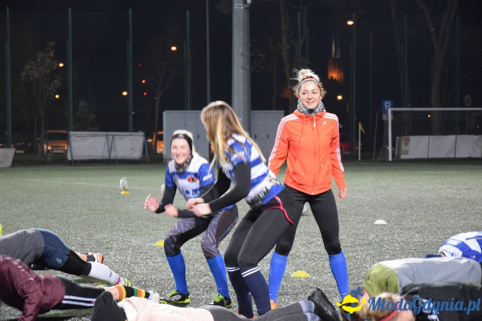 Trening z Arka Gdynia Rugby - Odważni Wygrywają 15.11.2017