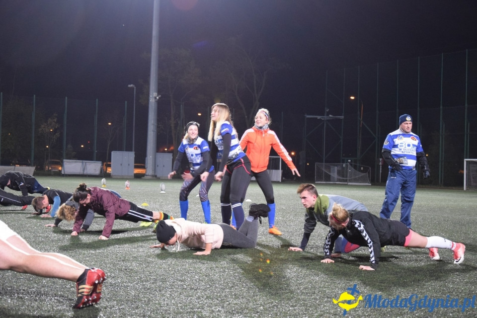 Trening z Arka Gdynia Rugby - Odważni Wygrywają 15.11.2017