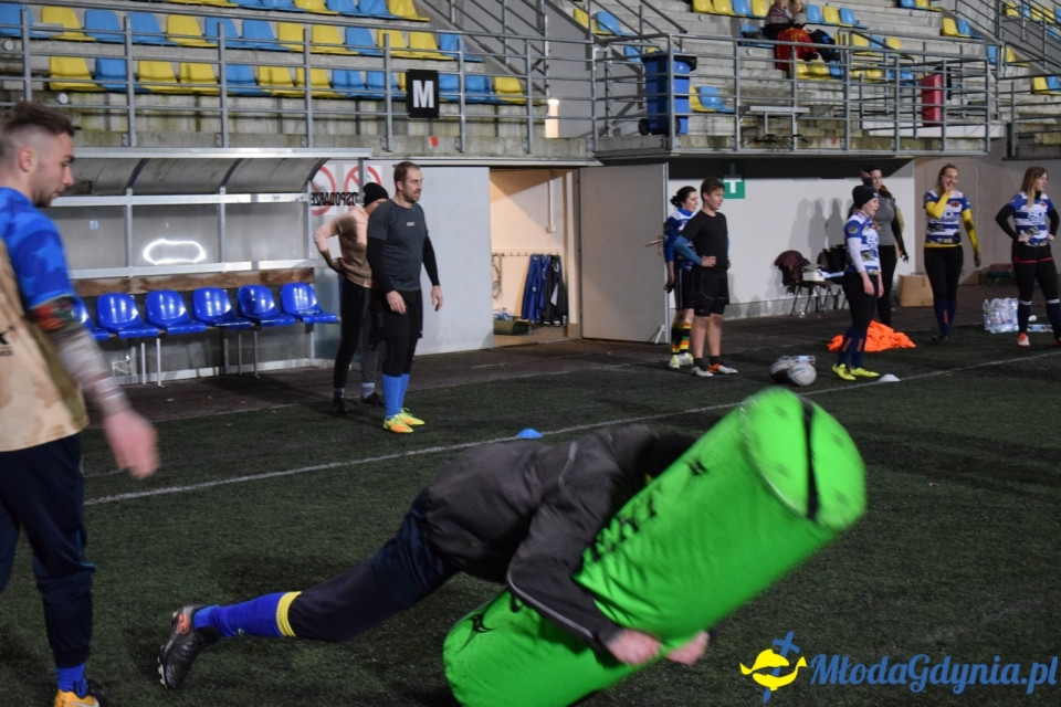 Trening z Arka Gdynia Rugby - Odważni Wygrywają 15.11.2017