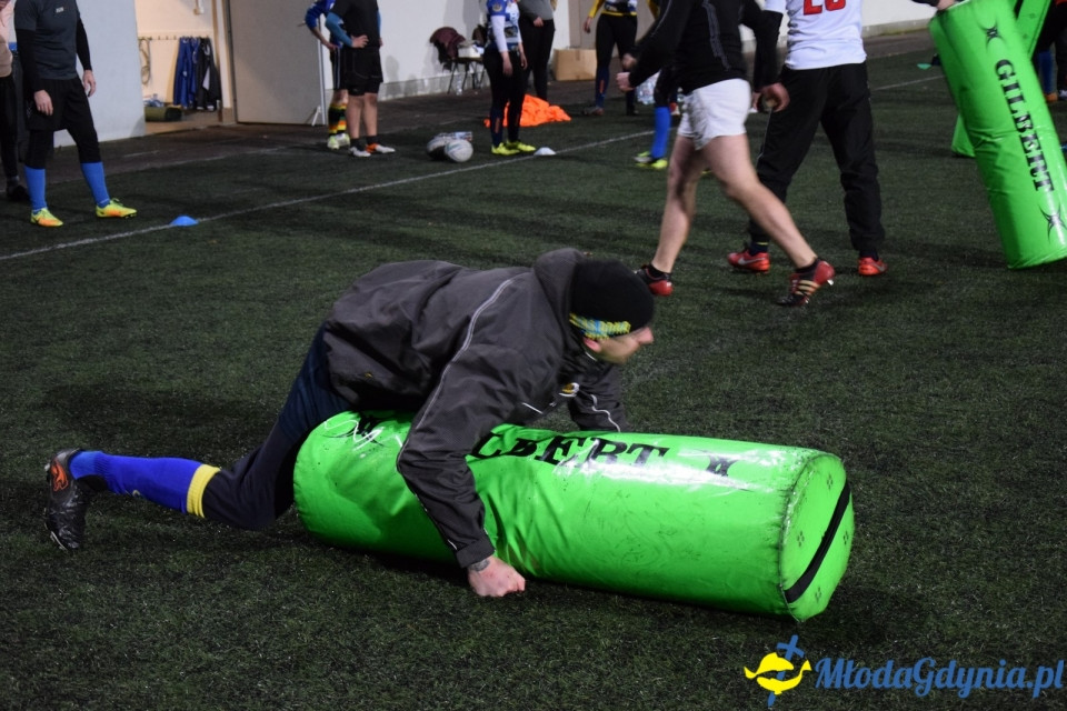 Trening z Arka Gdynia Rugby - Odważni Wygrywają 15.11.2017