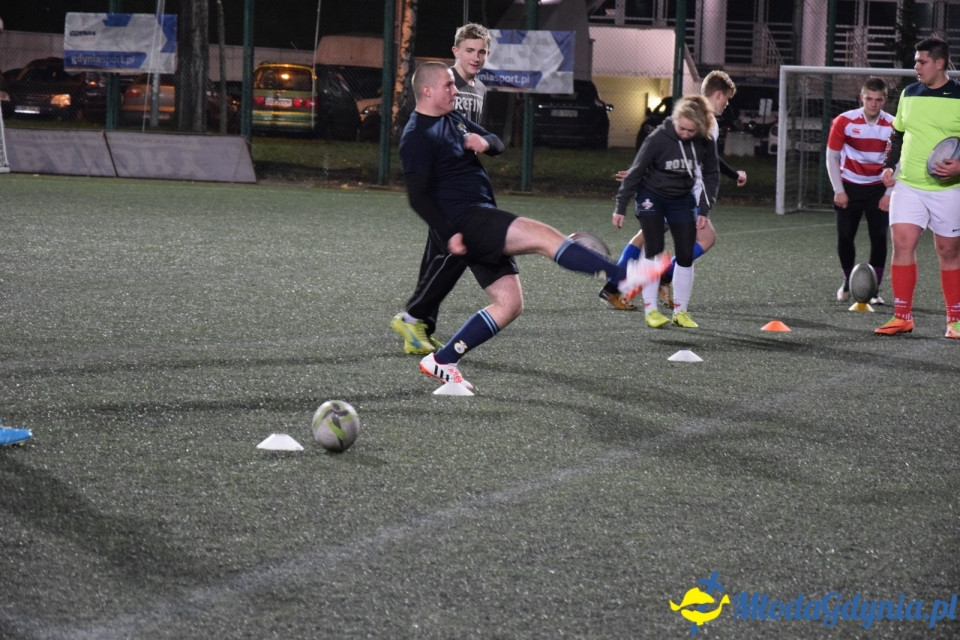 Trening z Arka Gdynia Rugby - Odważni Wygrywają 15.11.2017