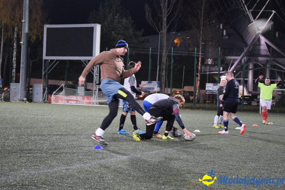 Trening z Arka Gdynia Rugby - Odważni Wygrywają 15.11.2017